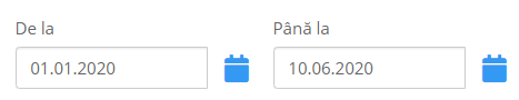 Filtrele de perioadă