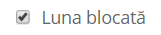 Bifa de lună blocată